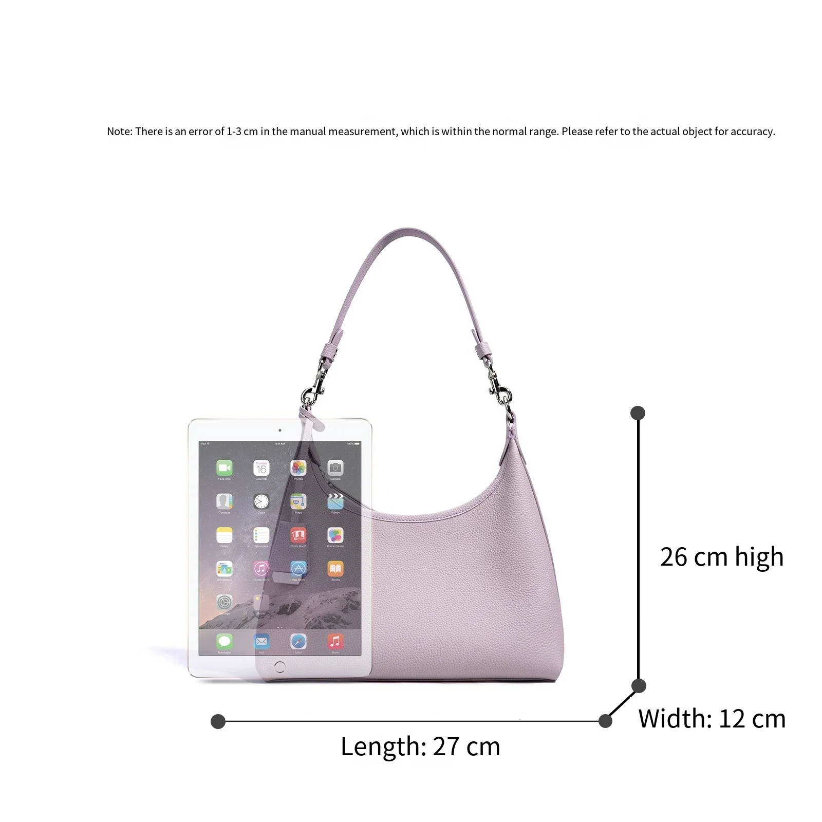 حقيبة كتف نسائية جلد طبيعي حقائب كروسبودي تصميم بوتيك إكسسوارات موضة نسائية حقيبة هوبو تحت الإبط ربيع 2025