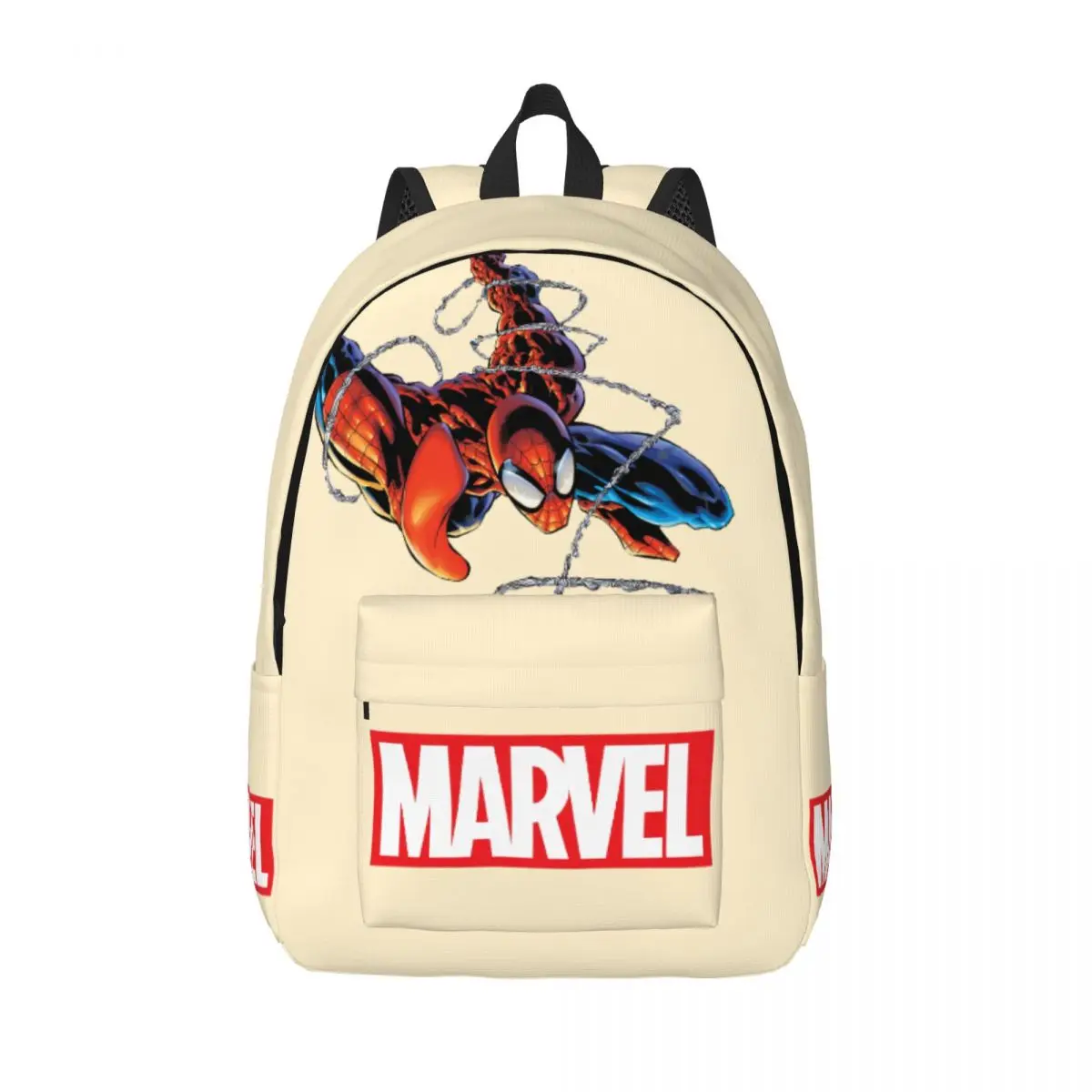 Swinging Storage Bag Marvel Spider Man Film High School Students New Travel Birthday Zipper Closure Rucksack