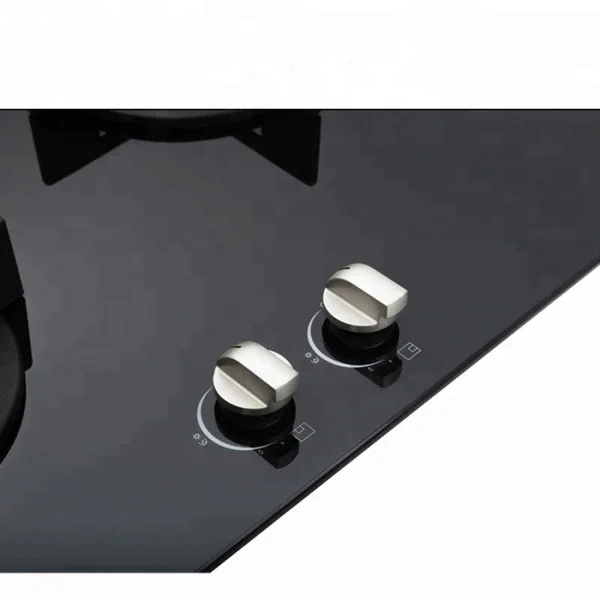 Fornelli a gas Morden in vetro temperato all'ingrosso per contatori superiori per cucina domestica