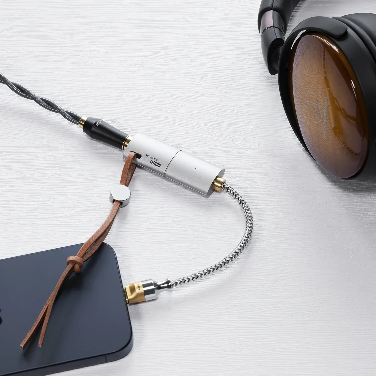 DD ddhifi TC44Pro USB-C E2/Lightning เป็น4.4mm USB DAC Amp กับ dual CS43131ชิป ES9603Q คู่เครื่องถอดรหัสหูฟัง