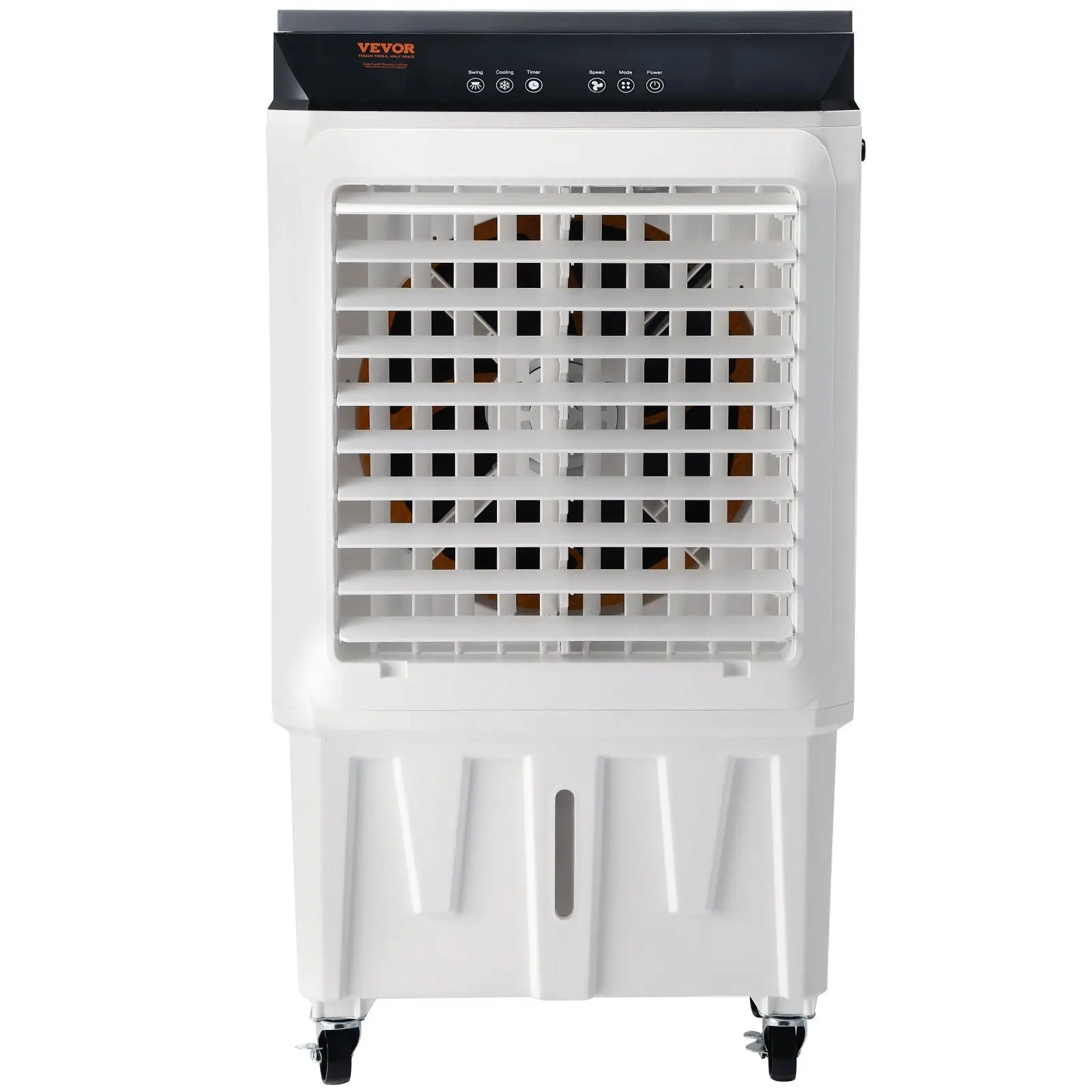 

Evaporative Air Cooler 2100 CFM 135° Oscillating 3 Speeds 12H Timer 7 Gal Portable for 750 Sq ft Indoor Outdoor