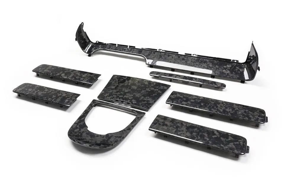 

Carbon Door Panel Dashboard Trim Replacement 8 PCS for G Class G63 W464 Forged Dry Carbon Fiber Interior Trim