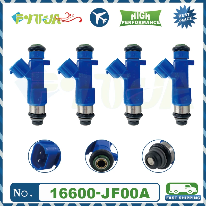 

Fuel injector 16600-JF00A For Nissan GTR 3.8L 2009-2013 105082423 Car Styling Fuel Nozzle Engine Injection Valve Injectors