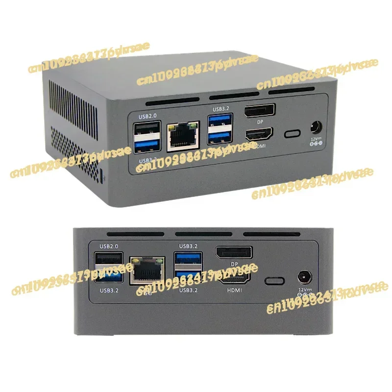 N9E Small Mini Industrial PC Core i7 All In One Desktop Computer Gamer Dual Displays Hd Desktop Office Mini Portable PC