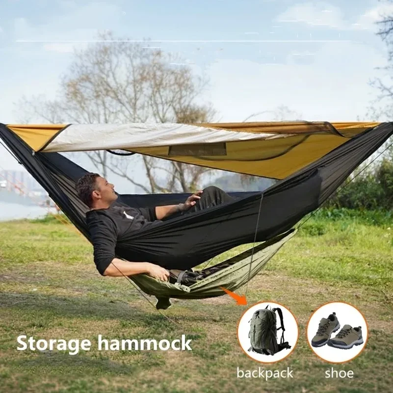 Outdoor Storage Small Hammocks For Portable Camping Travel Garden Nature Hike Clothes Shoes Equipment Small Hammock