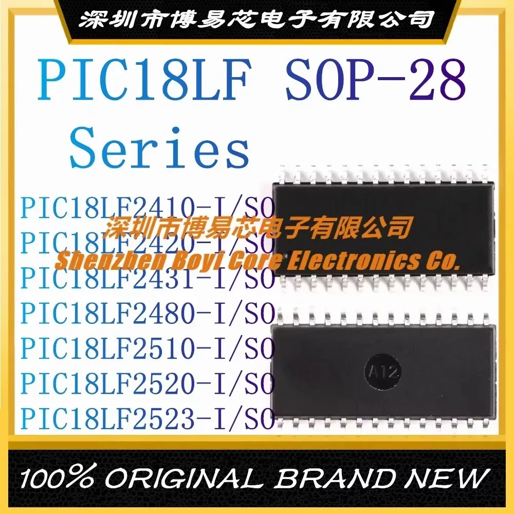 

PIC18LF2410-I PIC18LF2420-I PIC18LF2431-I PIC18LF2480-I PIC18LF2510-I PIC18LF2520-I PIC18LF2523-I SO Plastic Casing