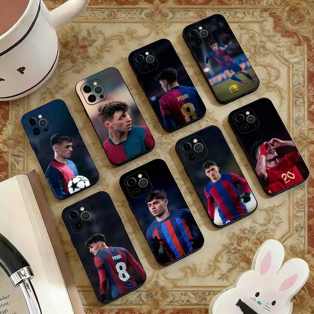 

Futbolista Pedri Phone Case Silicone Soft For IPhone 17 16 15 14 13 12 11 X XR Plus Pro Max Plus