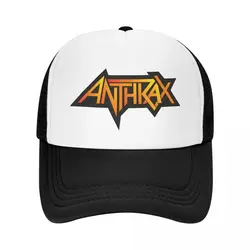 Adult Anthrax Band Trucker Caps Sport Mesh Baseball Caps Snapback Caps Hats Trucker Worker Cap Adjustable Sun Hats Summer