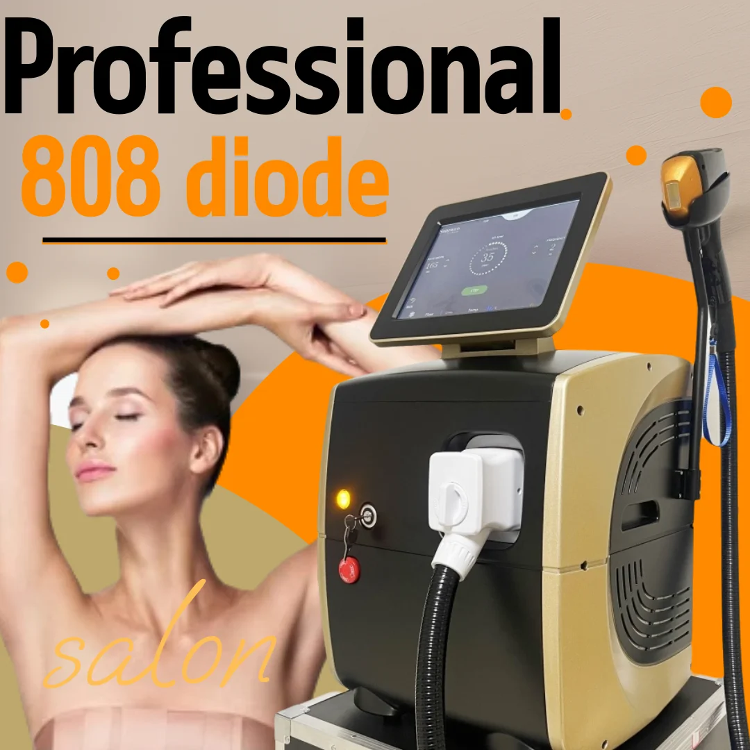 

Диодный лазер 808 нм для удаления волос для женщин, александритовый фильтр 4000 Вт, 60 миллионов снимков, постоянное безболезненное удаление волос