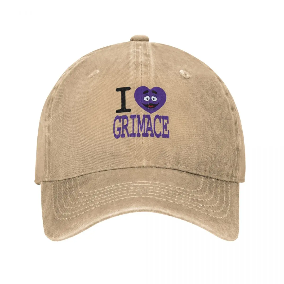 i love grimace Baseball Cap western Hat funny hat Mens Hats Women's