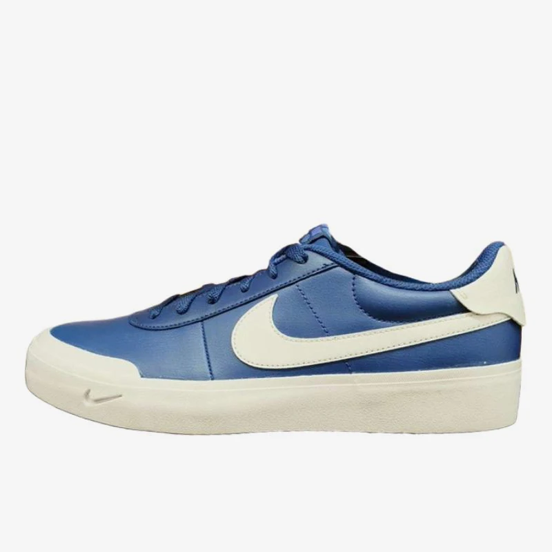 Nike Authentic CourtShot New Men's and Women's Blue and White Casual Board Shoes FQ8146-402