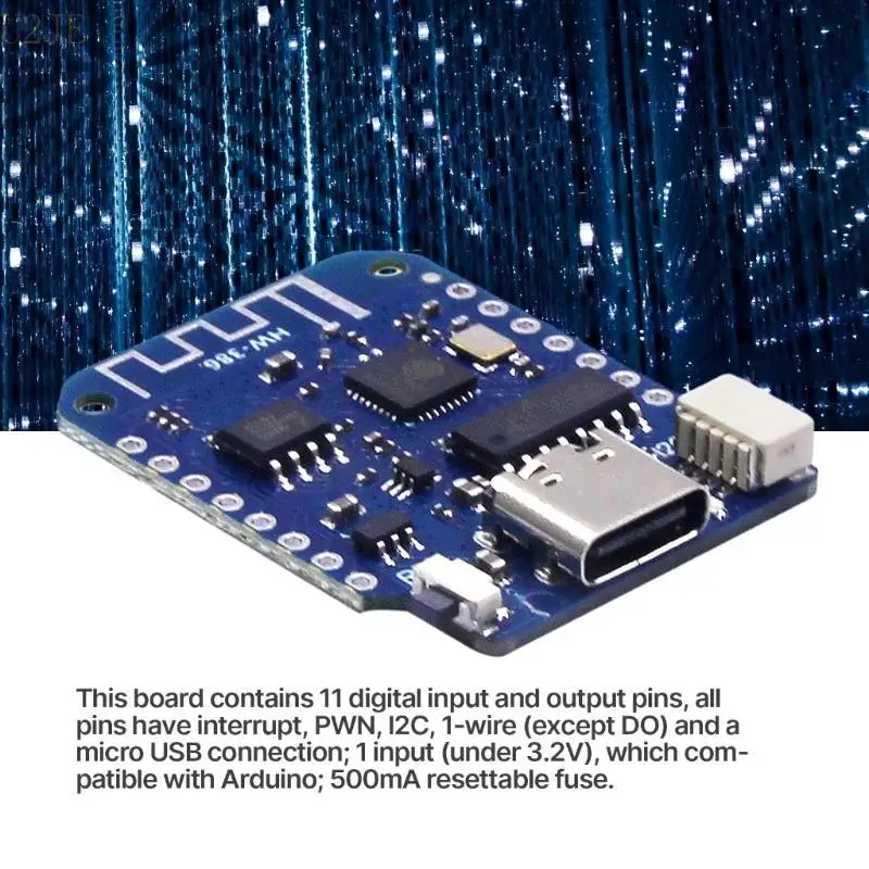 U2JE Development Board Mini Wireless Mini v4.0.0 Модуль ESP8266 4MB WLAN WIFI WIFI BOARD Замена развития разработки
