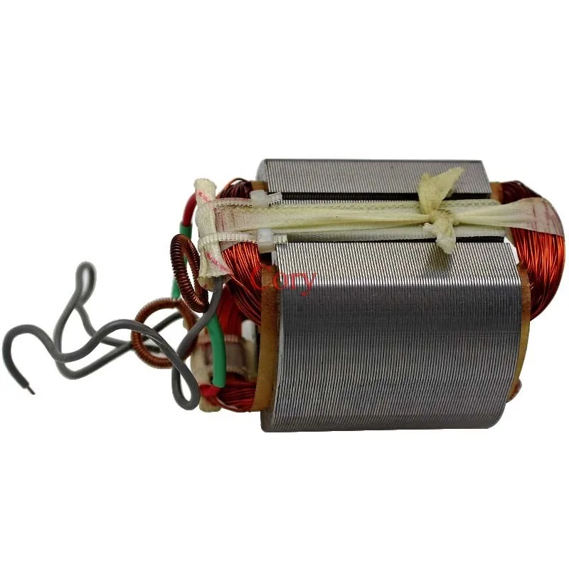 1PC For Makita 9523B Angle Grinder Electric Motor Rotor/Stator/Spiral Bevel Gear AC 220V Angle Grinder Replacement