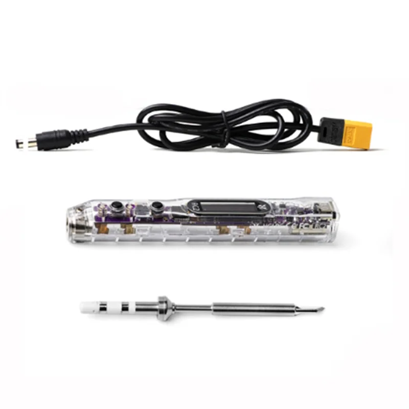 

ABJY-для RC2 паяльника OLED HD дисплей умная постоянная температура для TS/T12 паяльные жала Lron для FPV дрона