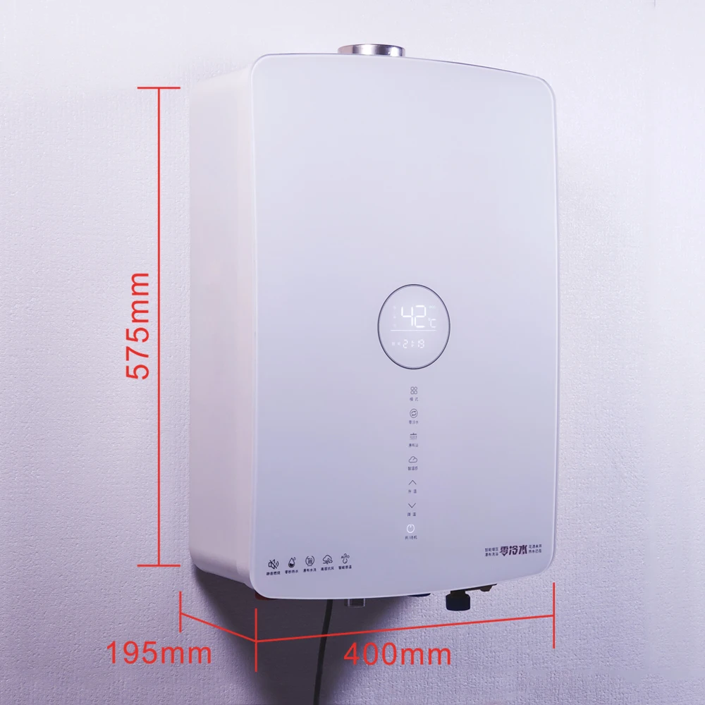 

New Arrival Large Capacity Instant Hot Water Heater Mobile Control Intelligent Booking System Home Gas Boiler Outdoor Household