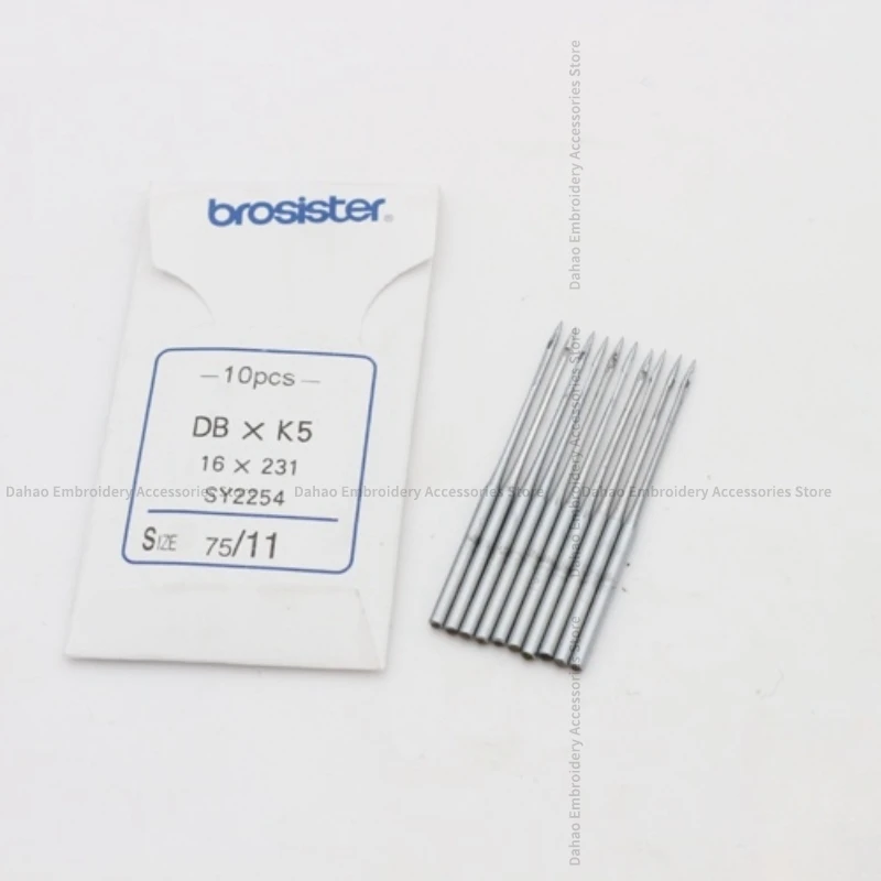 500PCS DBXK5 DBX1 Needles 9 12 14 Taiwan Brosister Needle for Tajima Barudan Swf Happy Toyota Feiya Computer Embroidery Machine