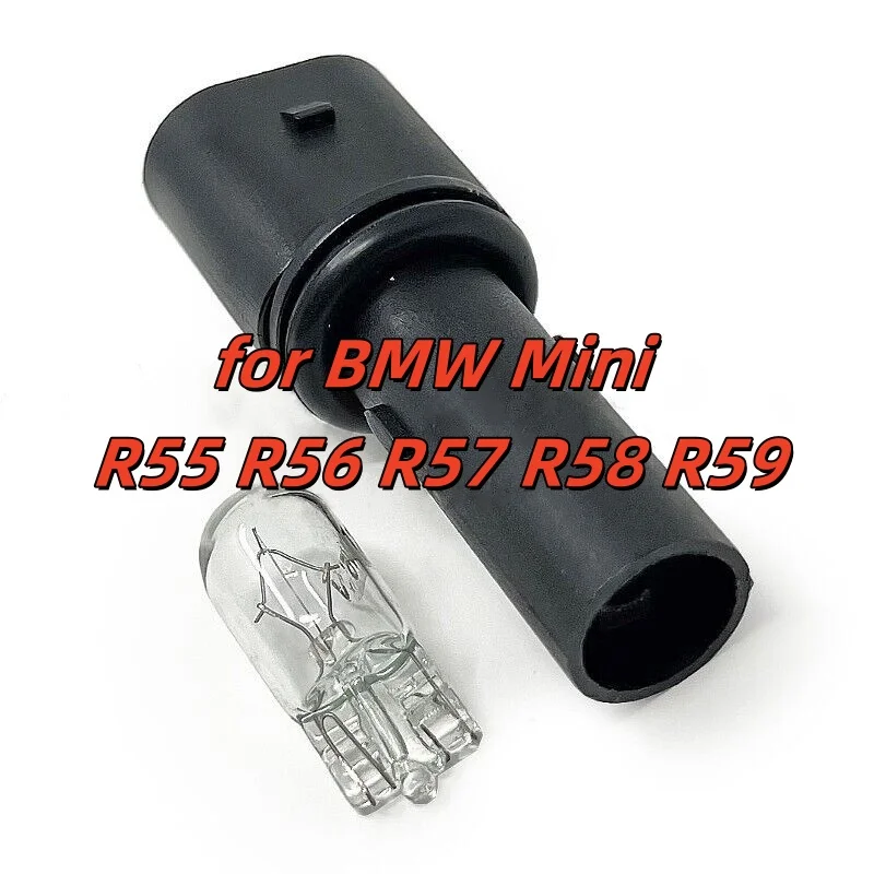 

Для BMW Mini R55 R56 R57 R58 R59 63172751295 Автомобильная передняя противотуманная боковая фара, держатель лампы, комплект автомобильных фар, аксессуары