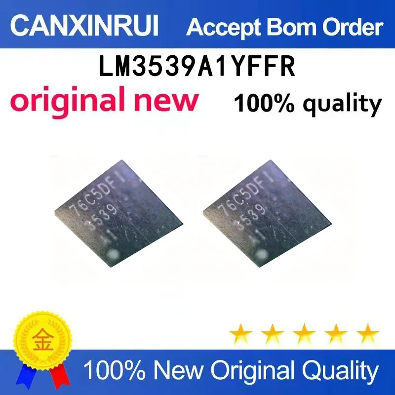 (5 pieces)LM3539A1YFFR 3539 LM3539A1YFFT BGA LM3539AOYFFR LM3539A0YFFR