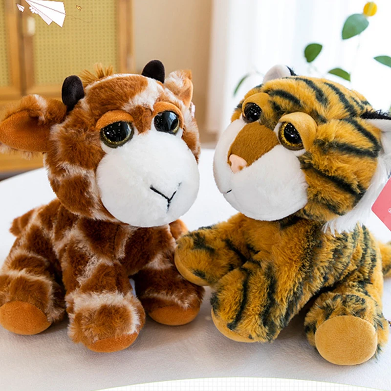 Cartoon-Plüschpuppe, Stofftier-Plüschtiere, niedliches Stofftier, Nachttisch-Ornament, Geschenk für Kinder und Mädchen, 23 cm