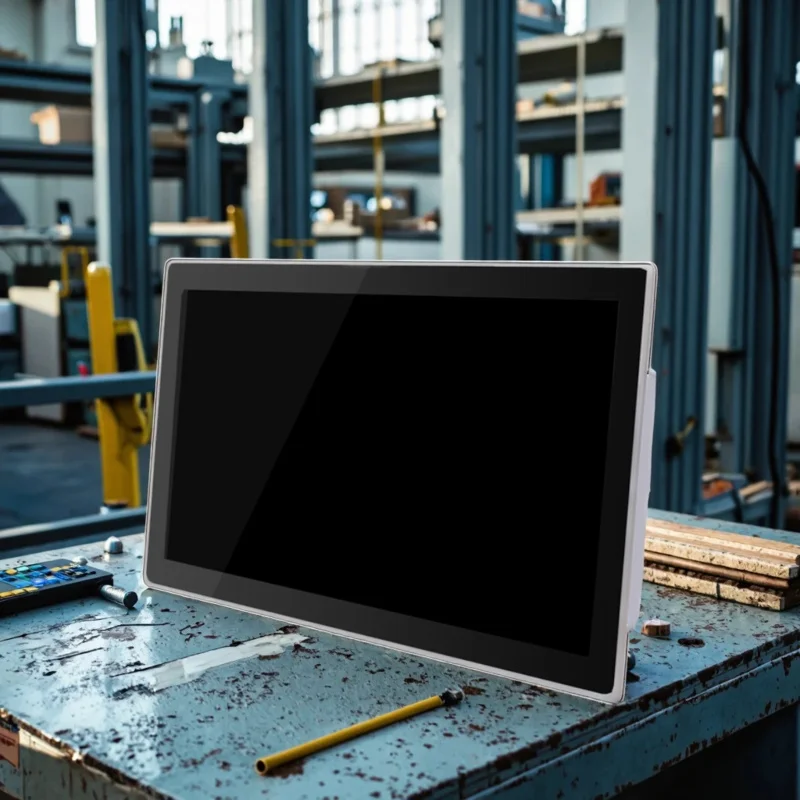 19  Inch Industrial Panel PC 10.1 Inch All-in-One Touch Screen Waterproof IP65 White Industrial Fanless Industrial Accessory