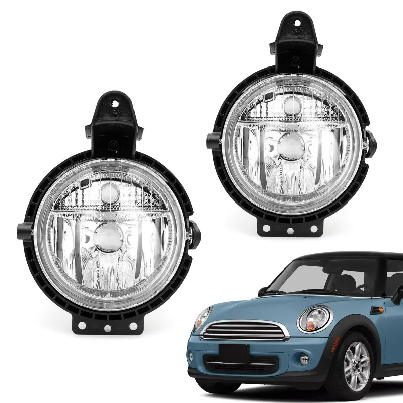 Remplacer OEM # 63172751295 63122338554 pour Mini Cooper R55 R56 R57 R58 R59 R60 Led voiture avant DRL Halo anneau feux de jour