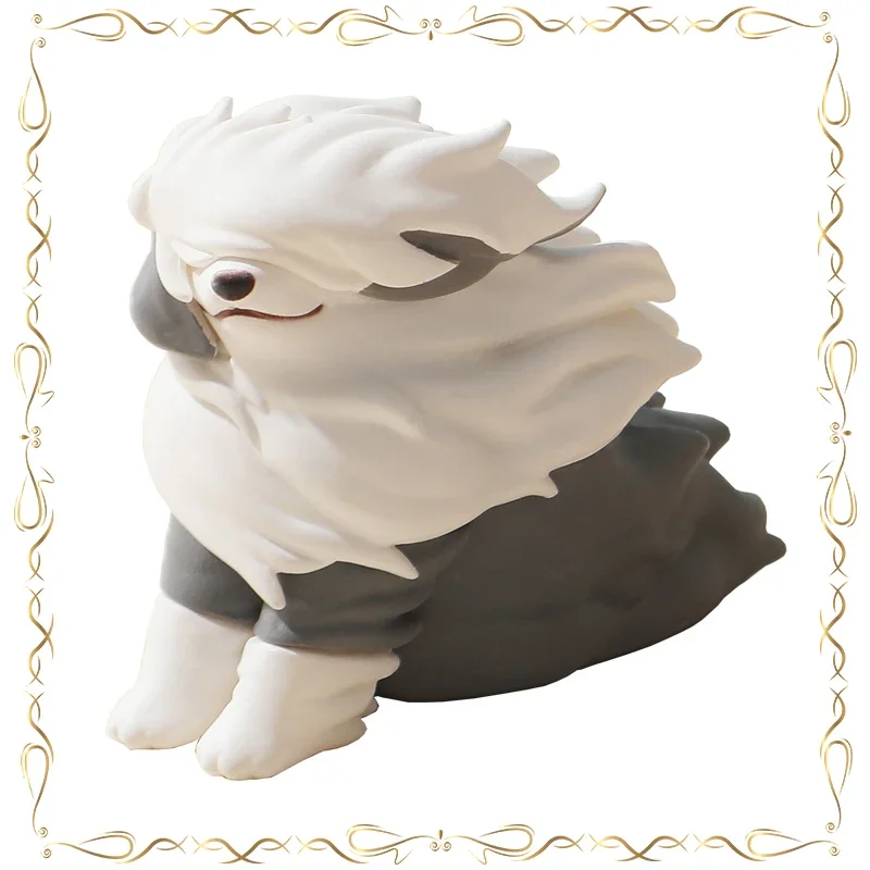 

Bulldog Gashapon Kawaii Q-version Collection Desktop Ornament Action Figure Model Toys