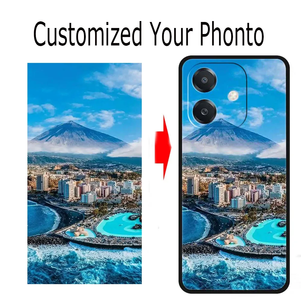Custom Personalized Photo Cases For OPPO A60 5G A3 4G DIY Cover For OPPO A40 A20 A3X Phone Cases Picture Design image Text Coque