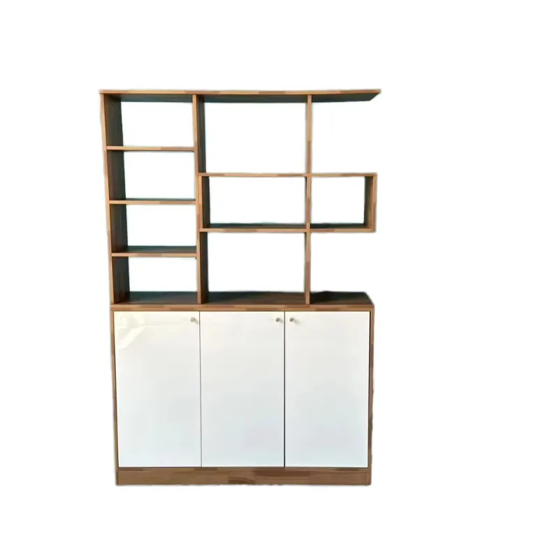 Custom Modern White Brown PVC Furniture Cabinet High Quality Fireproof Waterproof Metal for Indoor Outdoor Use 5-Year