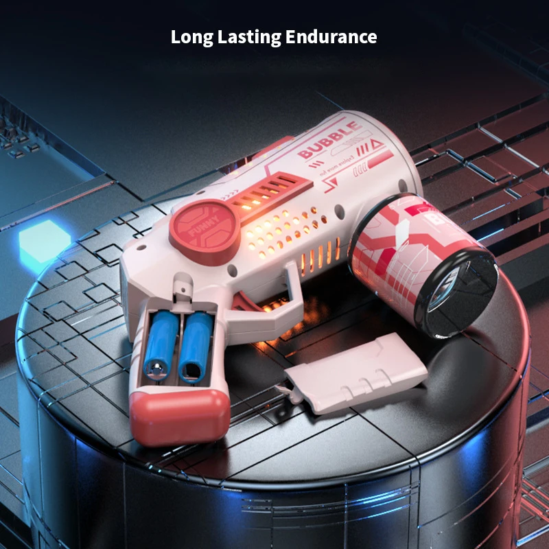 Novo astronauta automa máquina de bolhas para crianças arma bolha lançador foguete soprador bolha para crianças fabricante bolha sabão brinquedos verão