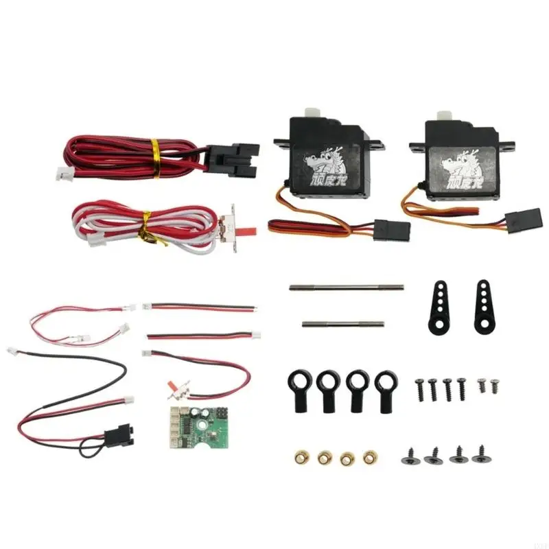 

Double Servo Controlled Turret Motion Set For Remote Control Crawlers Car Upgrades