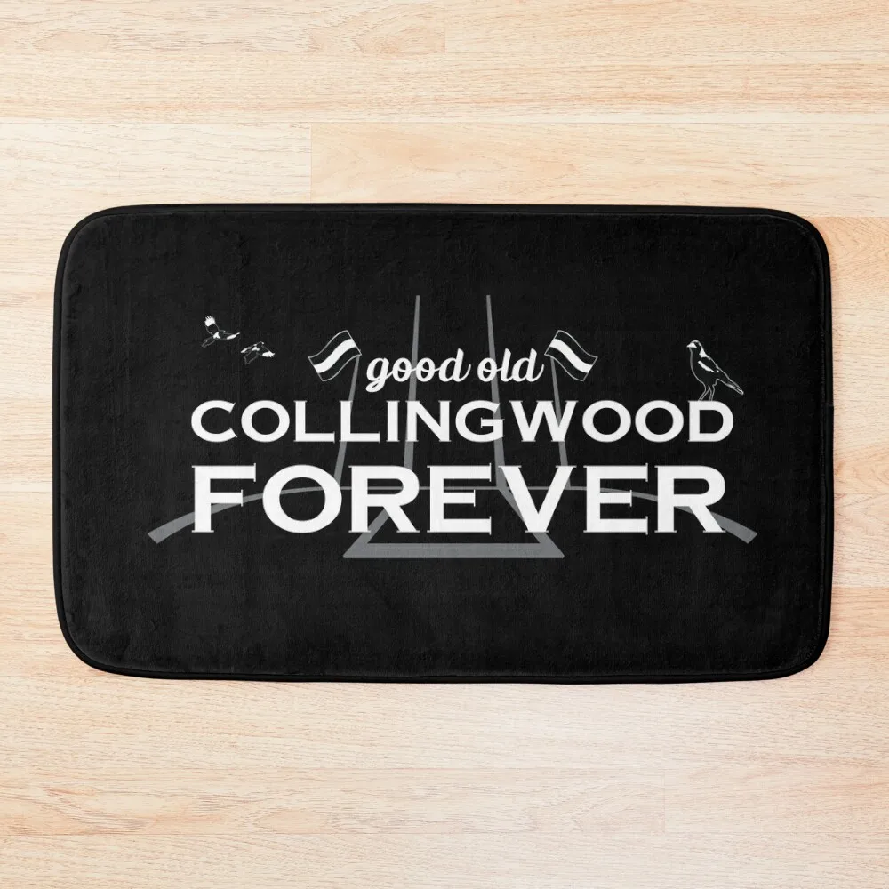 

Good Old Collingwood Forever - Collingwood theme song Bath Mat Absorbent Bathroom Bath Room Acessories Mat