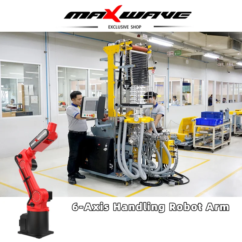 Compact 6-Axis Articulated Robot for Small Parts Assembly, Precision Inspection and Laboratory Automation in Space Environments