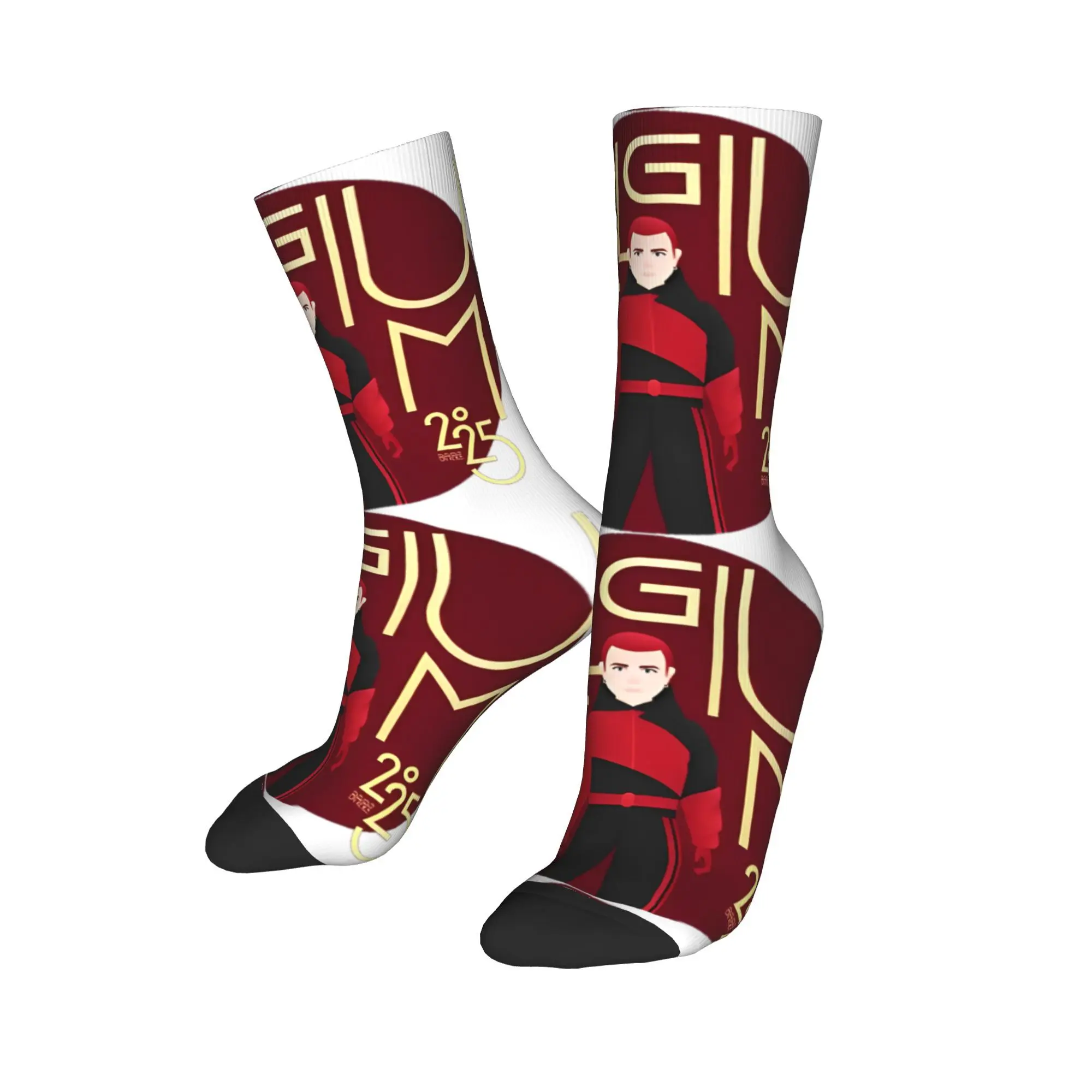 België Eurovisions 2025 Sokken Ontwerp Kousen Antislip Herensokken Kwaliteit Wintermode Klimsokken