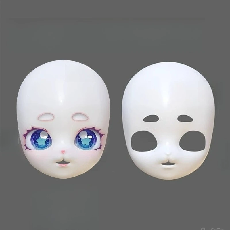 Kig Mask Skull Fursuit Head Base Eyes Eyeball DIY Furry Cosplay Accessories Doll Kigurumi Costume Cute Props Women Men Roleplay