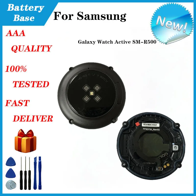 For Samsung Watch Galaxy Watch Active SM-R500 R500 Smart Watch Charging Back Cover Battery Base Back Cover