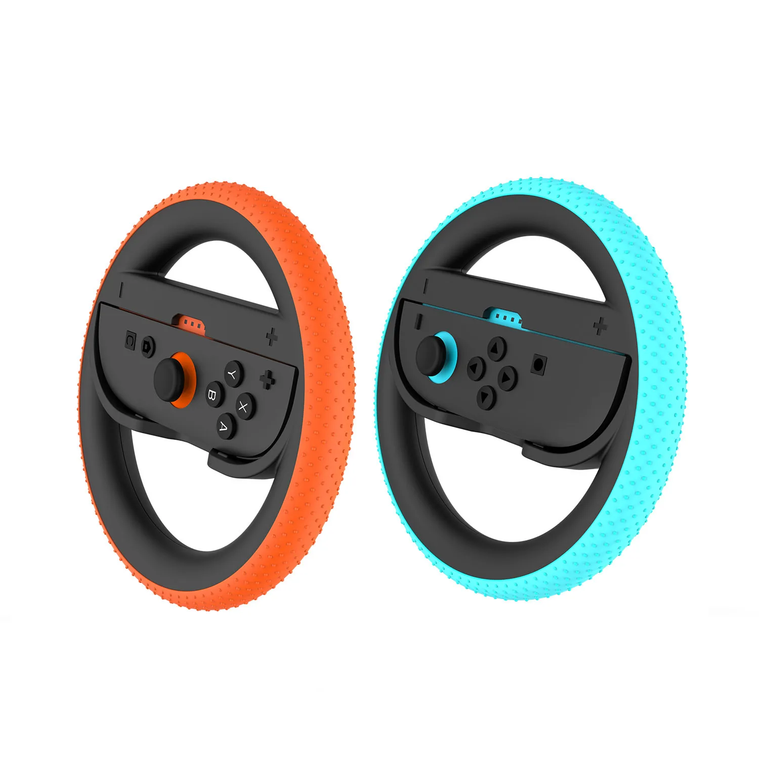 2 قطعة عجلة القيادة لنينتندو سويتش 2 Joy Con تحكم التبديل Joycon 2 سباق عجلة قبضة اليد ل ماريو كارت 8 ديلوكس