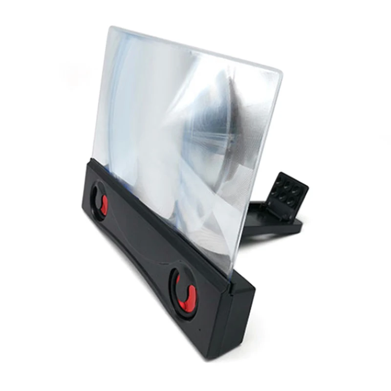 Magnifying Stand Acrylic Avoid Visual Fatigue With Speaker No Battery Required Zoom Optical Technology For Abs