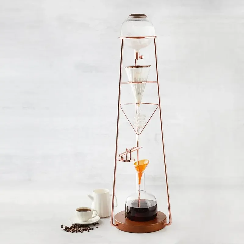 Leggerolusso Ice Drop Ice Brew Coffee Pot Commercial Home Coffee Maker Ice Brew Pot Drip Drop