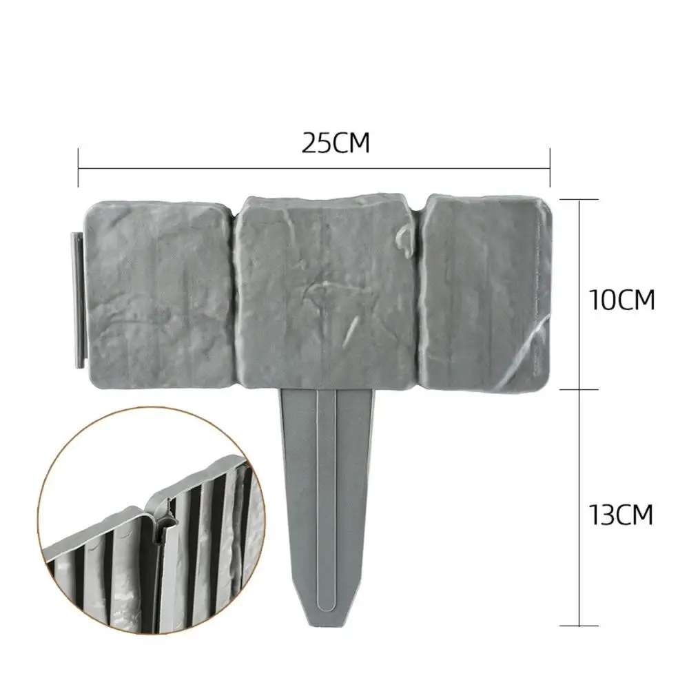 مسار تأثير الحجر سياج حصوه الحديقة متفوقا النبات الحدود حديقة حافة زهرة السرير #6