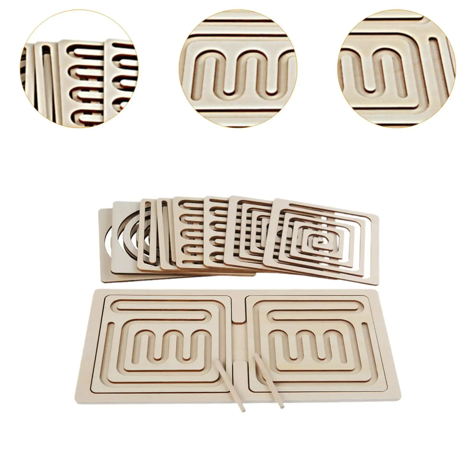 Maze Toy Activity Board Hand Eye Coordination Developmental Toy Early
