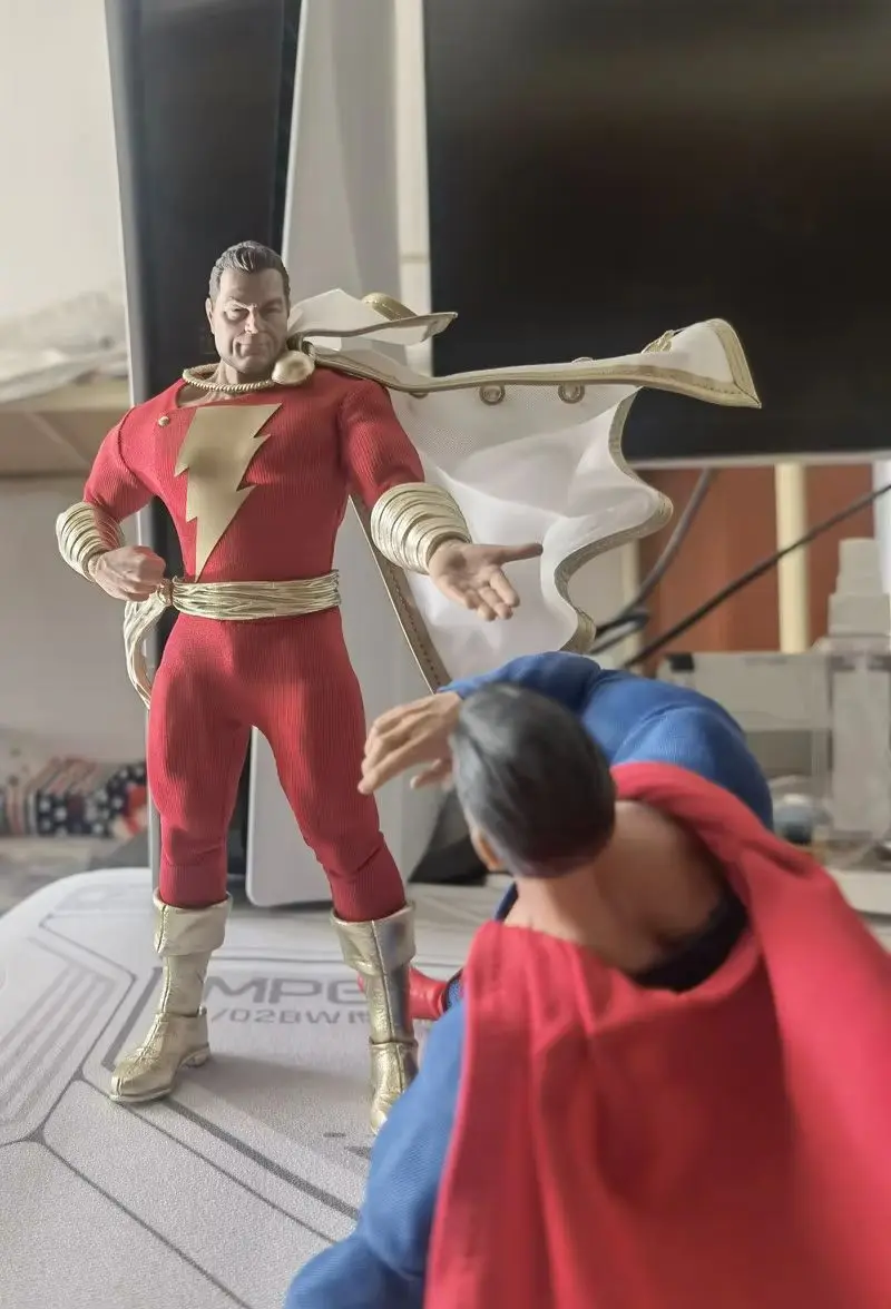 Resonance Gong Dc Kingdom Come Superman Shazam 1/12 Cloth Clothes Action Figure Collection Model Toy In Stock