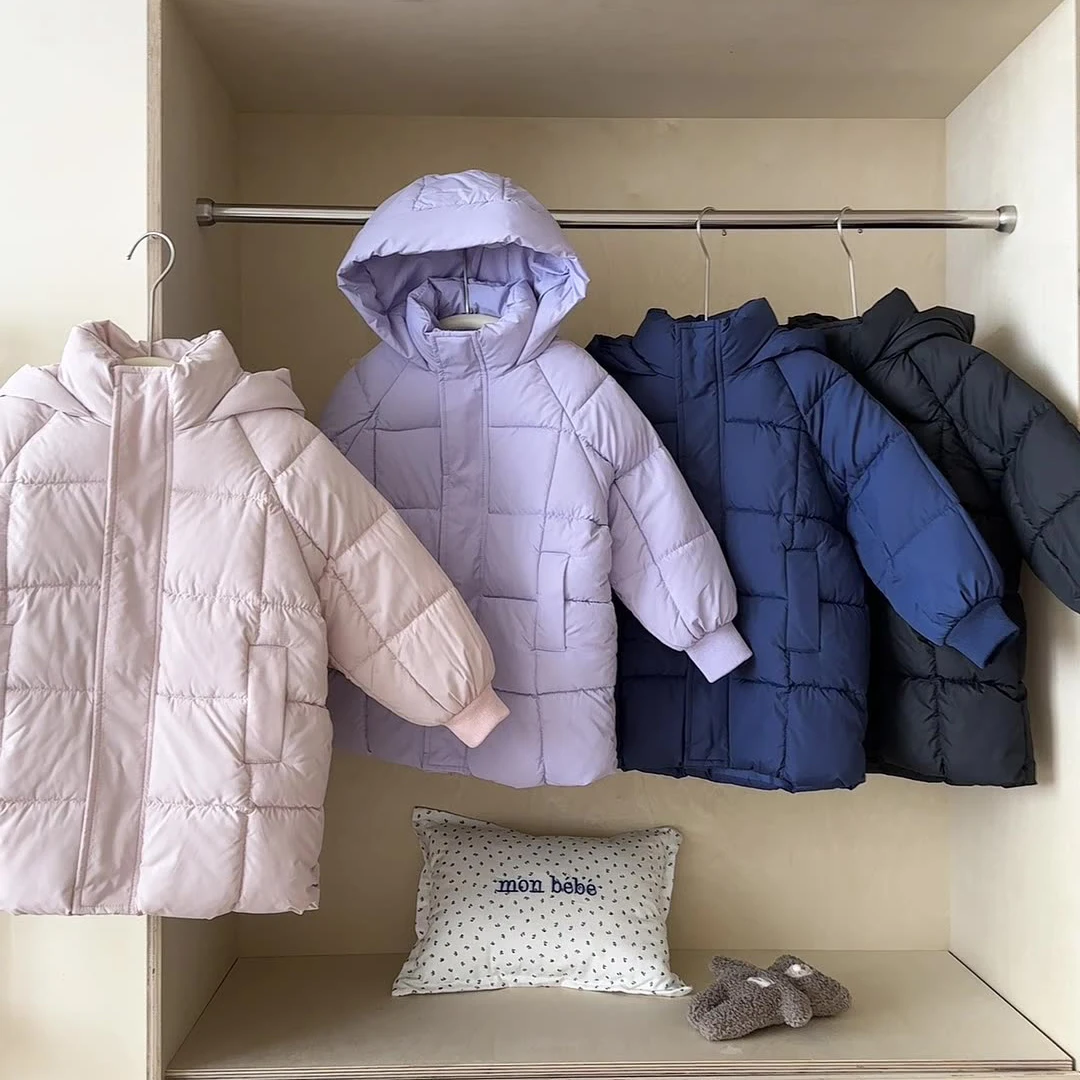 2025-new-fashion-long-down-jacket-for-baby-boy-girls-winter-solid-color-thicken-warm-hooded-coat-3-8-years-kids-cotton-outerwear