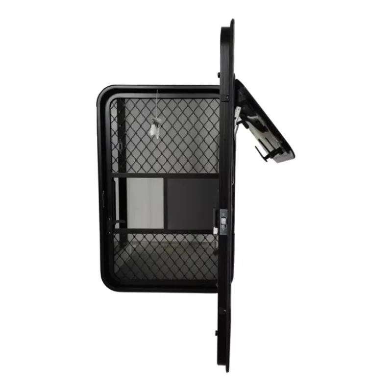 650-900mm Aluminum Alloy Door Frame Single Point Lock Door For Trailer RV Caravan