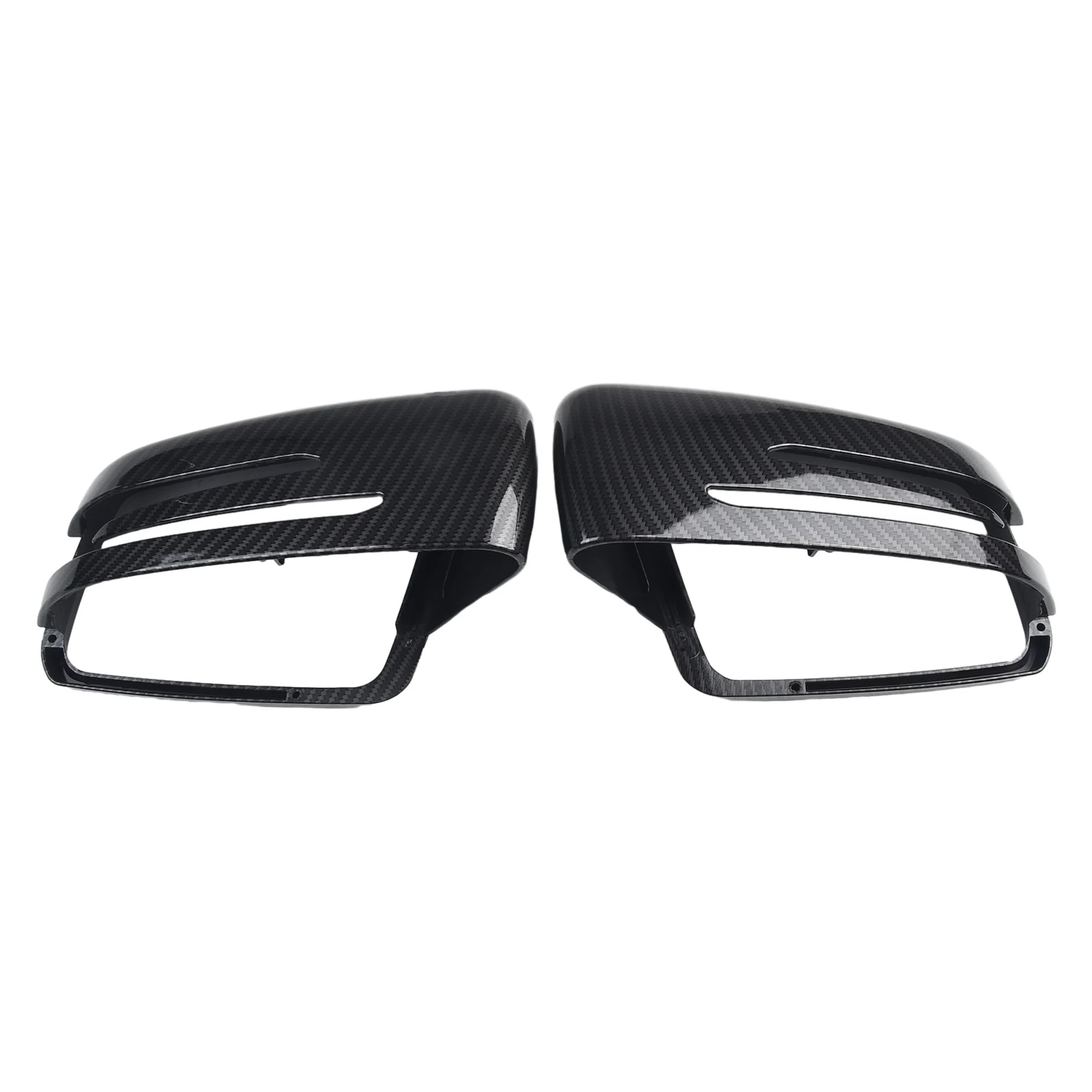 Brand New Mirror Covers Add On Car Carbon Fiber For Benz W204 W212 For Benz W218 W176 W221 Left And Right Sides