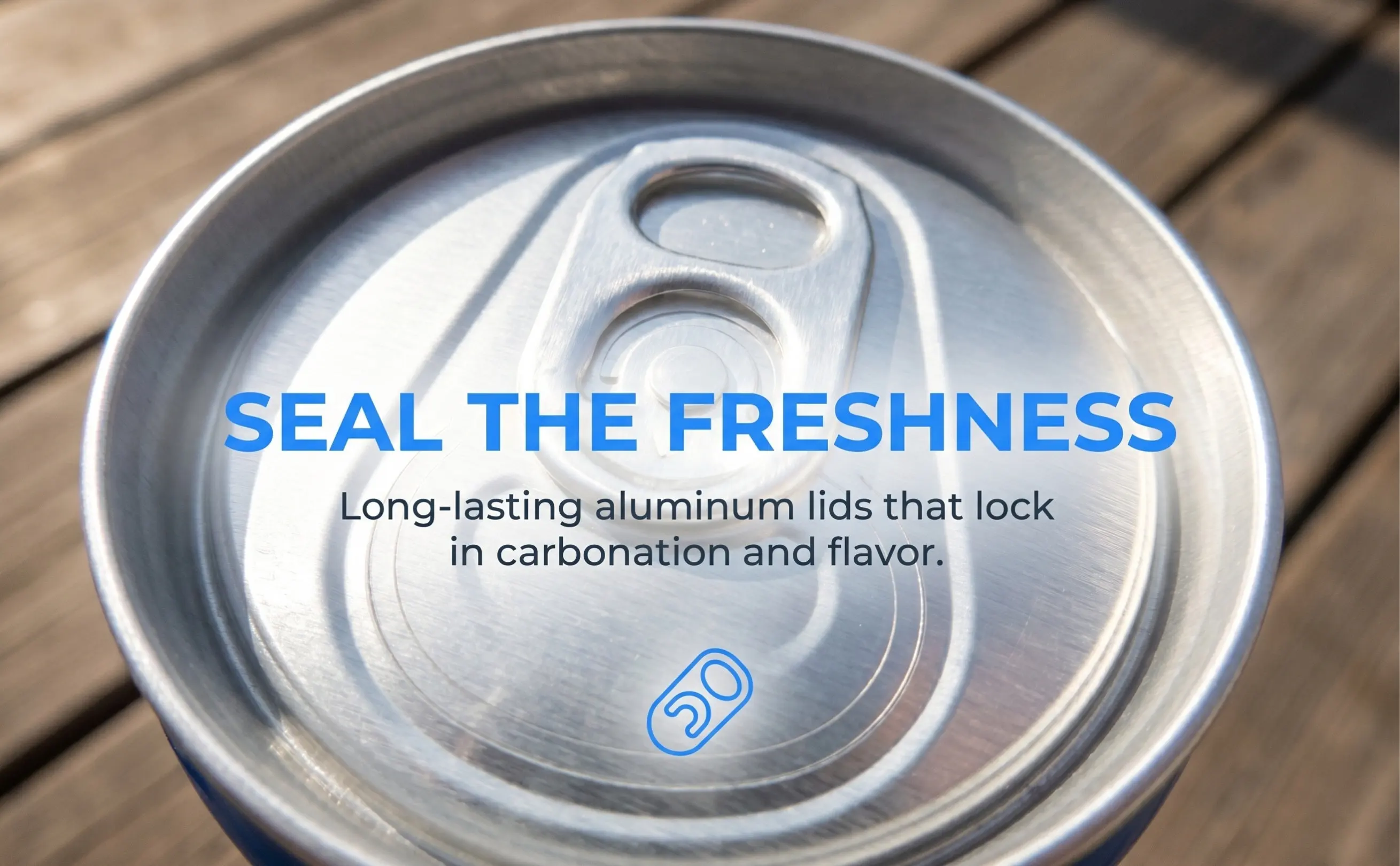10Pcs Aluminum Beverage Can Lids Easy Open Full Seal for Soda Beer Carbonated Drinks Leak Resistant Wide Mouth Freshness