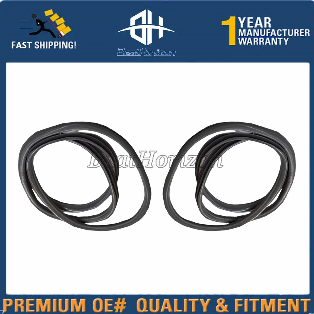Rear Outside Window Rubber Seal Doorpost Strip for Mitsubishi Pajero MONTERO V31 V43 V32 V33 1989 1990 1991 1992-1999