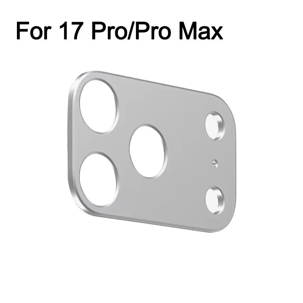 Aluminum Metal Lens Protector Full Cover Anti Scratch Camera Lens Cover HD Strong Adsorption for iPhone 17Pro/17 Pro Max