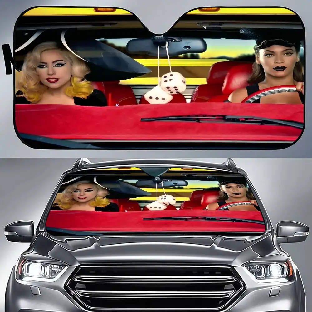 

Ld Ga Telephone Car Sunshade Windscreen Visor Windscreen Heat Reflector Protect Car Interior