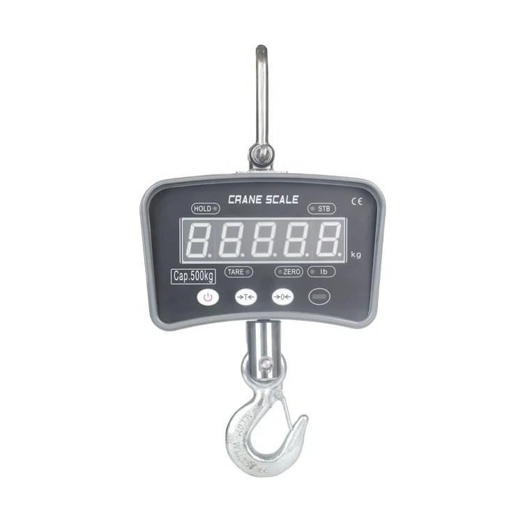 

500kg Calibrate Electronic Weigh Crane Scales Manufacturers Digital Weighing Hanging Scale Model 300kg OCS 1000kg 100kg 200kg