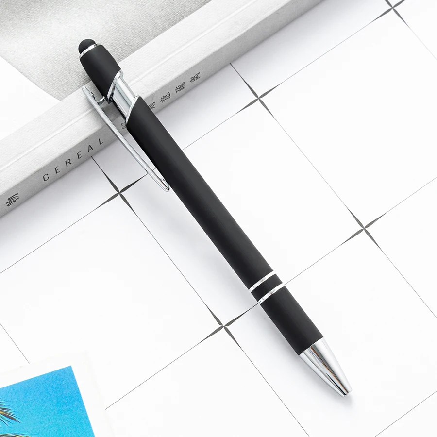 3/5Pcs Mehrfarbige Hohe Qualität Presse Stift Nette Metall Kugelschreiber Kapazitive Touch Schreibwaren Schule Bürobedarf – Detail 7